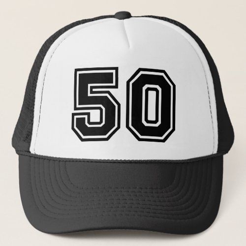 Classic 50th Birthday Party Trucker Hat