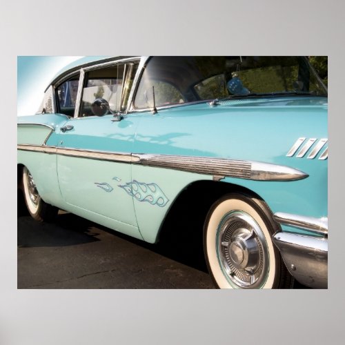 Classic 58 Chevy Poster