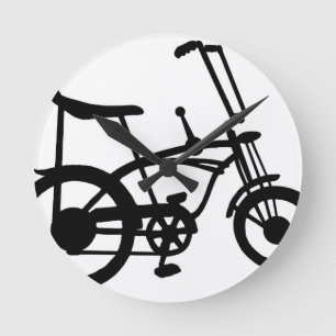 CLASSIC 60'S BIKE BICYLE SCHWINN STINGRAY BIKE ROUND CLOCK