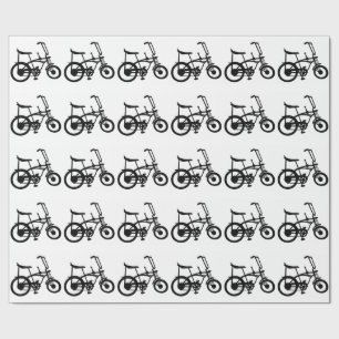 CLASSIC 60'S BIKE BICYLE SCHWINN STINGRAY BIKE WRAPPING PAPER