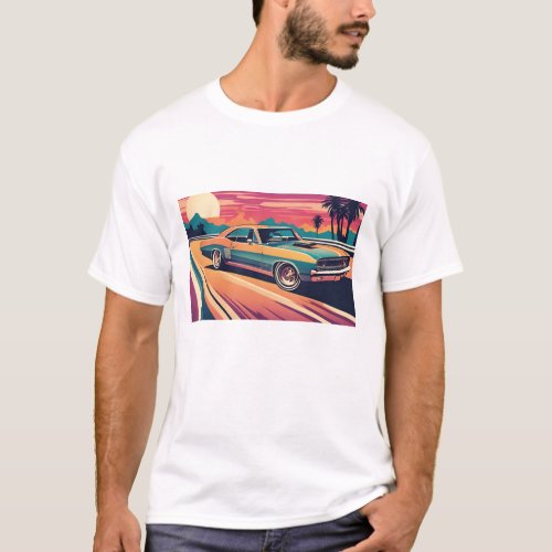 CLASSIC 60S MUSCLE CAR T_Shirt