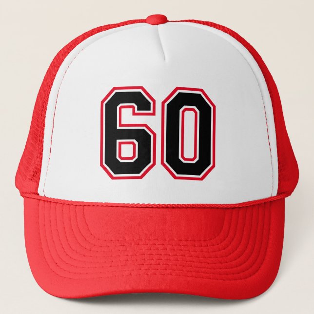 Classic 60th Birthday Trucker Hat (Front)