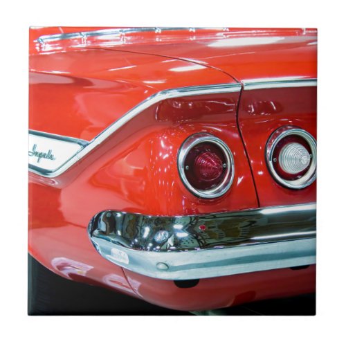 Classic 61 Chevy Impala Ceramic Tile
