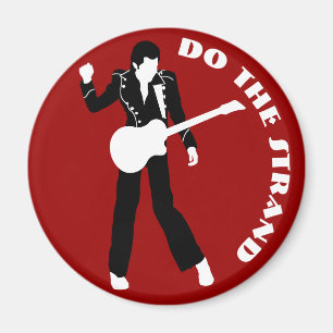 Classic 70's Glam Rock Music Roxy Ferry Art Magnet