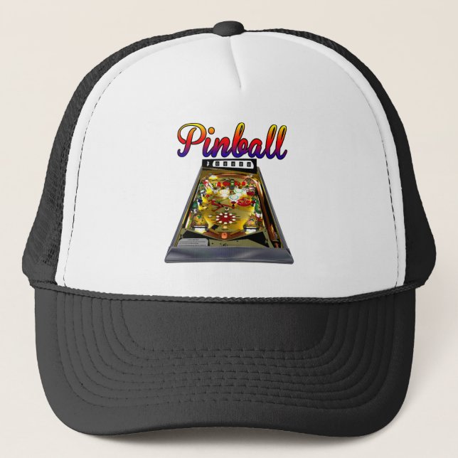 Classic 70's Pinball Design Cap (Front)