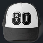 Classic 80th Birthday Party Trucker Hat<br><div class="desc">80th Birthday Party Trucker Hat for a man turning eighty years old</div>