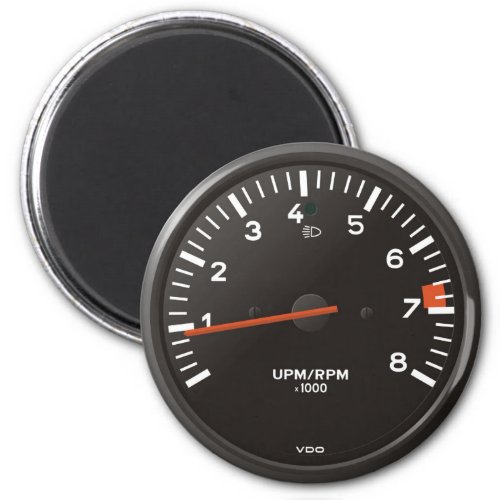 Classic 911 rev counter old air_cooled car magnet
