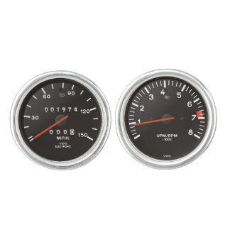 Classic 911 speedometer (old air-cooled car) cufflinks