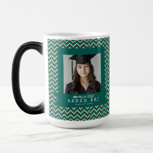Classic Abstract Print Husband Graduation Gift Color Morph Mug