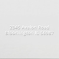 Classic Address Embosser (san serif address only)