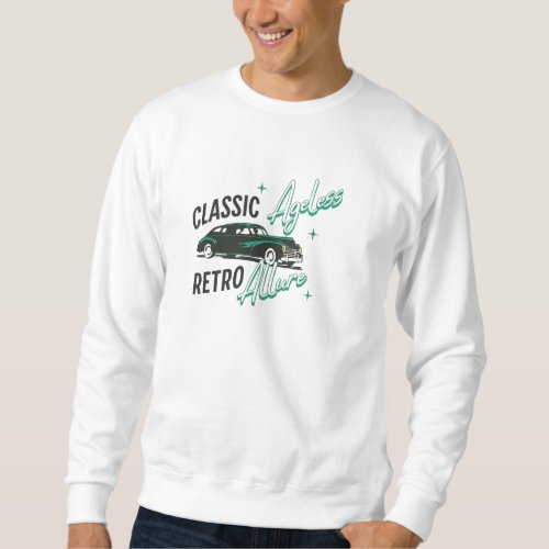 Classic Ageless Retro Allure Men Sweatshirt