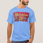 Classic Ali Personalized Flowers Proud Name TShirt