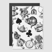 Classic Alice adventures in wonderland characters (Front/Back)