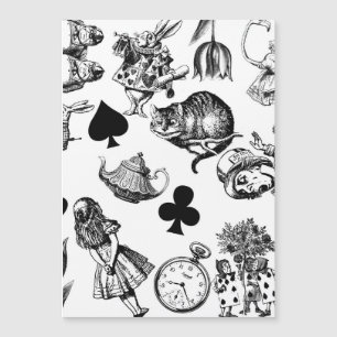 Classic Alice adventures in wonderland characters