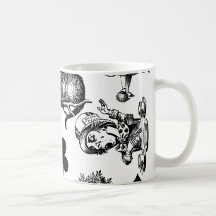 Classic Alice adventures in wonderland characters Coffee Mug