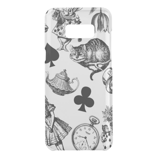 Classic Alice adventures in wonderland characters Uncommon Samsung Galaxy Case (Back)