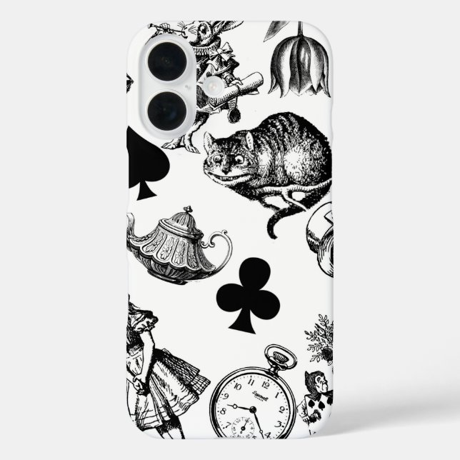  Classic Alice in Wonderland Characters: Original  Case-Mate iPhone Case (Back)