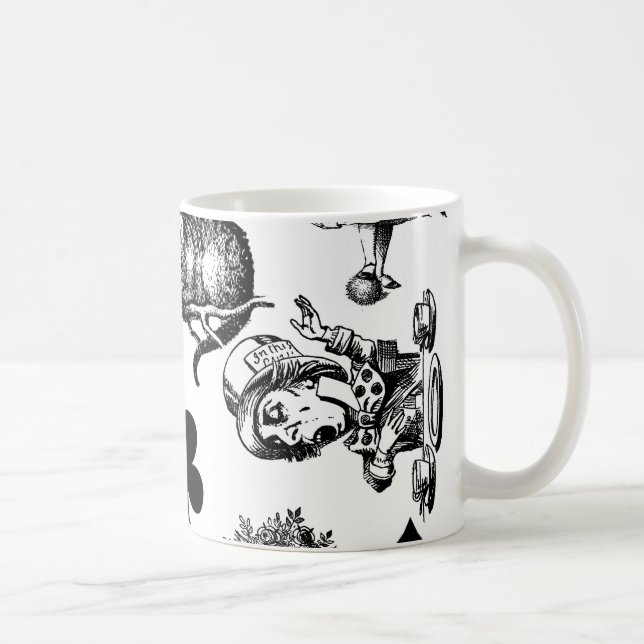  Classic Alice in Wonderland Characters: Original  Coffee Mug (Right)