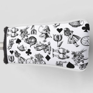 Classic Alice in Wonderland Characters: Original Golf Head Cover