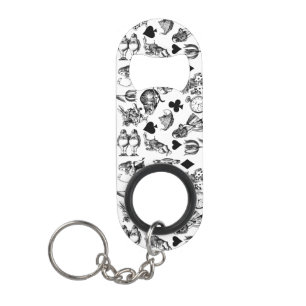 Classic Alice in Wonderland Characters: Original  Keychain Bottle Opener