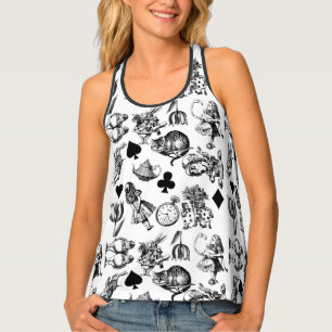 Classic Alice in Wonderland Characters: Original Tank Top