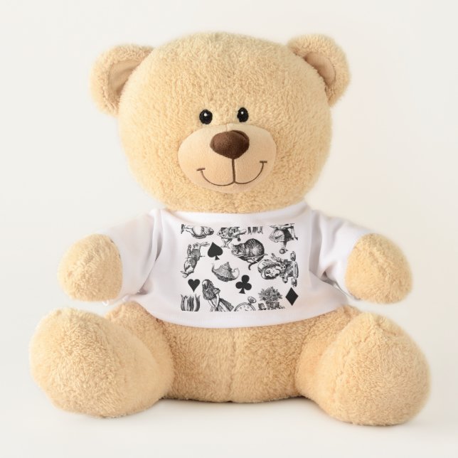 Classic Alice in Wonderland Characters: Original Teddy Bear (Front)