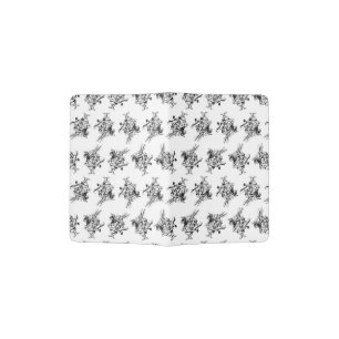 Classic Alice in Wonderland White Rabbit Pattern Passport Holder
