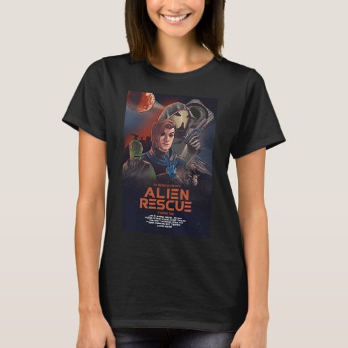 Classic Alien Rescue Poster T T_Shirt