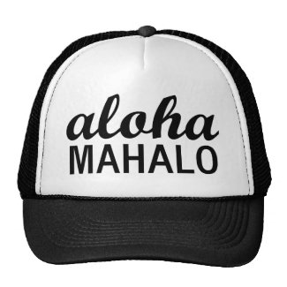 Classic Aloha Mahalo Typography