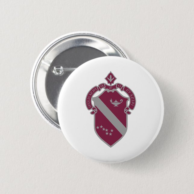 Classic Alpha Phi Crest Button (Front & Back)