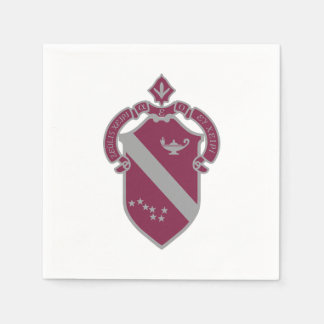 Classic Alpha Phi Crest Napkins
