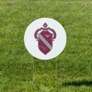 Classic Alpha Phi Crest Sign