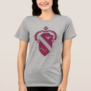 Classic Alpha Phi Crest Tri-Blend Shirt
