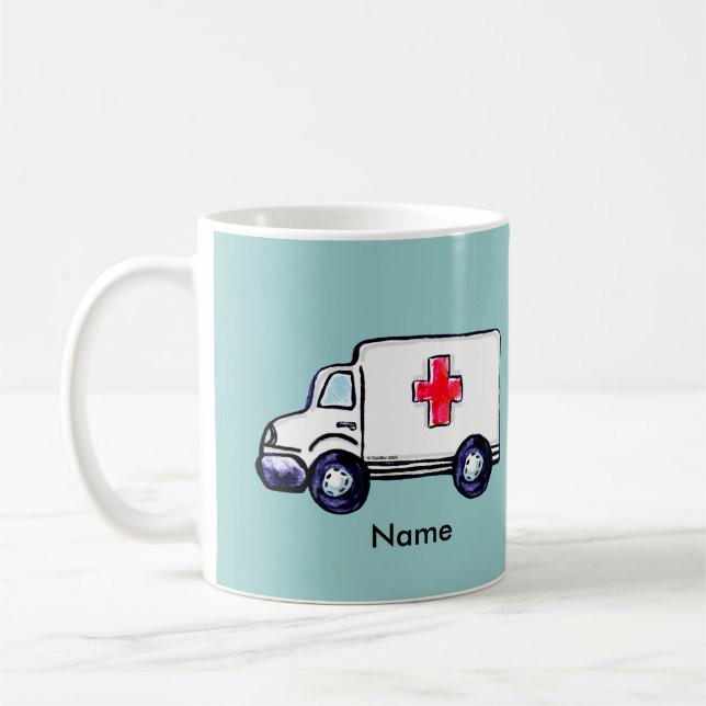 Classic Ambulance coffee mug (Left)