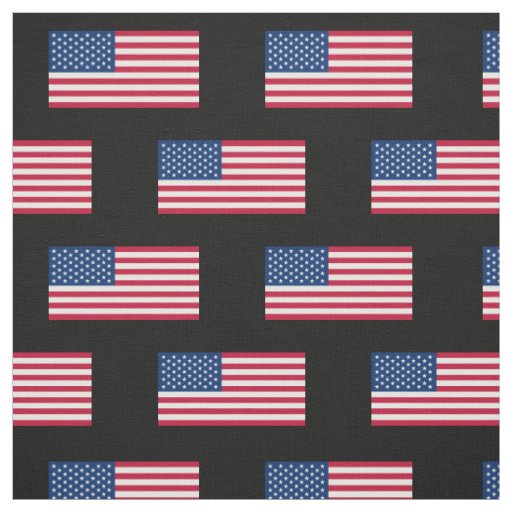 Classic American Flag Fabric