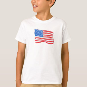 Classic American Flag Patriotic T-Shirt
