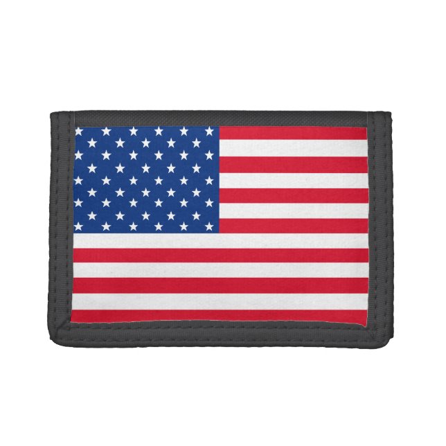 Classic American Flag Wallet (Front)