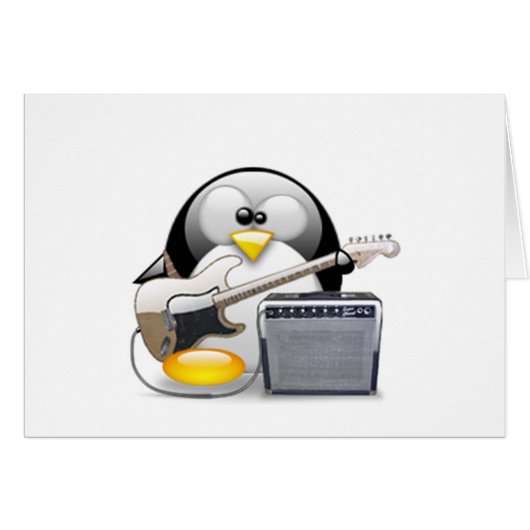 Classic American Guitar and Amplifier Tux Cards (Front Horizontal)