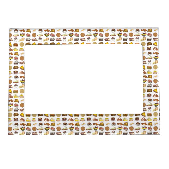 Classic American Lunch Counter Greasy Spoon Diner Magnetic Frame (Front)