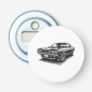 Classic American Muscle Car Retro Vintage 60s 70s  Bottle Opener
