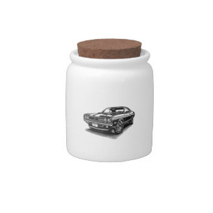 Classic American Muscle Car Retro Vintage 60s 70s  Candy Jar