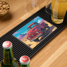 Classic American Pickup Bar Mat