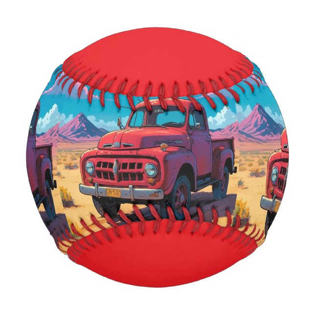 Classic American Pickup  Baseball (Front)