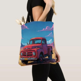 Classic American Pickup Tote Bag