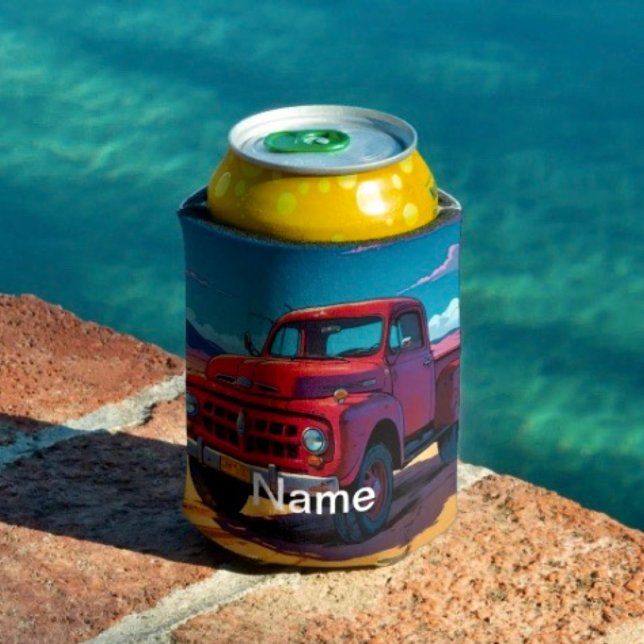 Classic American Pickup Truck  Can Cooler (Creator Uploaded)
