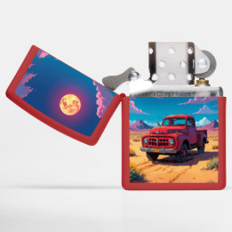 Classic American Pickup Zippo Lighter 