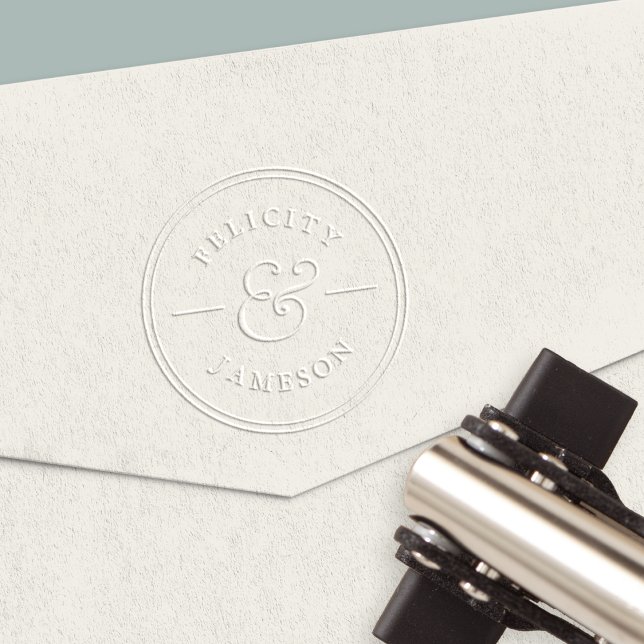 Classic Ampersand Couples Wedding Embosser (Creator Uploaded)