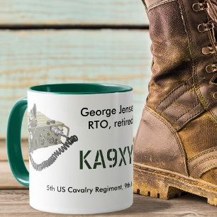 Classic AN/PRC-77 Military Portable Transceiver Mug