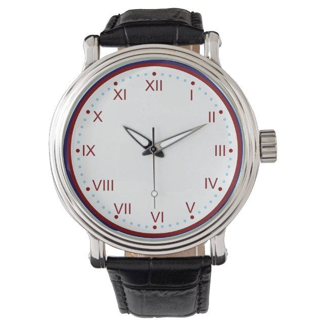 Classic and Elegant Roman Numeral Watch (Front)