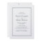 Classic and Simple Elegant Wedding Invitation